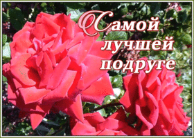 Картинка картинка самой лучшей подруге