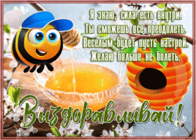 Picture картинка выздоравливай, ты сможешь все преодолеть