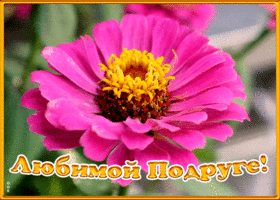 Открытка красивая открытка любимой подруге