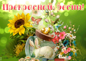 Открытка красивая открытка прекрасной весны