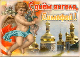Картинка красивая открытка с днём ангела тимофей