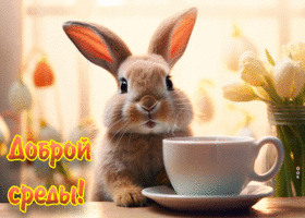Postcard ласковая анимационная открытка доброй среды