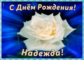 Картинка необычная открытка с днем рождения надежда