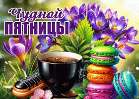 Picture нежная гиф-открытка, чудной пятницы