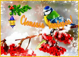 Открытка открытка доброго зимнего четверга