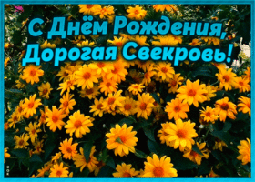 Картинка открытка поздравление с днем рождения свекрови
