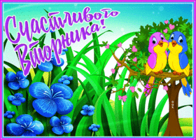 Открытка открытка счастливого вторника