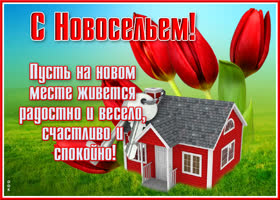 Картинка отличная картинка с новосельем