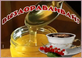 Открытка прекрасная открытка выздоравливай