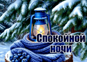 Picture снежная ласковая гифка спокойной ночи