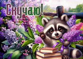 Postcard спокойная гиф-открытка, скучает по тебе