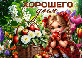 Picture теплая гиф-открытка, хорошего денечка