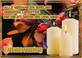 Postcard totensonntag