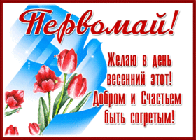 Picture трогательная картинка с 1 мая