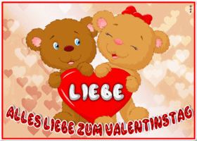 Postcard valentinstag