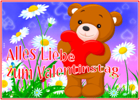 Postcard valentinstag