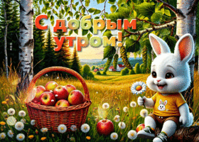 Picture веселая гиф-открытка, доброго утра и дня