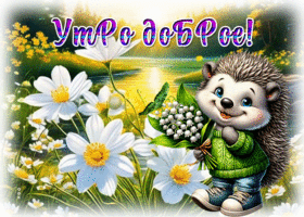 Picture волнующая гиф-открытка, утро доброе