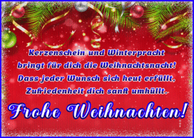 Postcard weihnachten