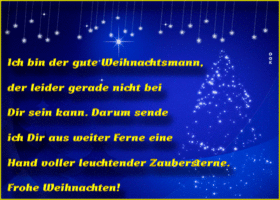 Postcard weihnachten