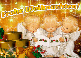 Postcard weihnachten
