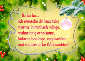 Postcard weihnachten