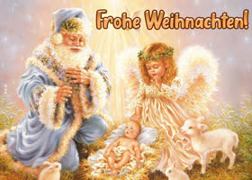 Postcard wihnachten