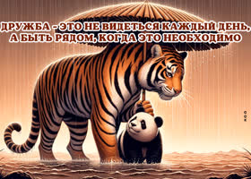 Picture замечательная открытка о дружбе