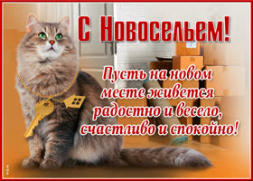 Картинка замечательная картинка с новосельем
