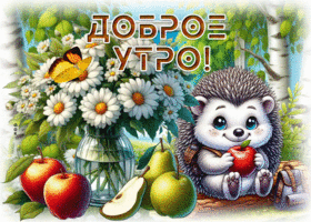 Picture заветная гиф-открытка, с добрым утром мир