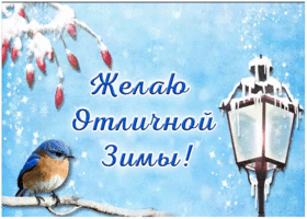 Картинка желаю отличной зимы